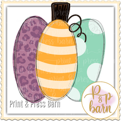 Tri Color Pumpkin- IO