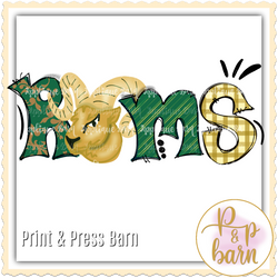 Rams- Green and gold