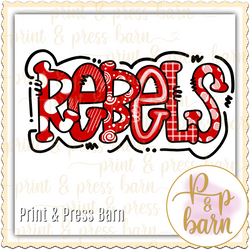 Rebels Red and White- LD