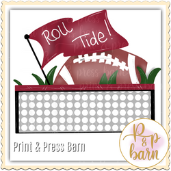 Roll Tide Football FLag