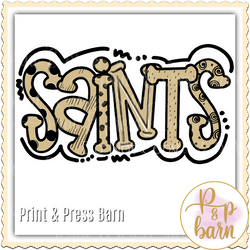Saints Doodle