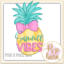 Summer Vibes Pineapple