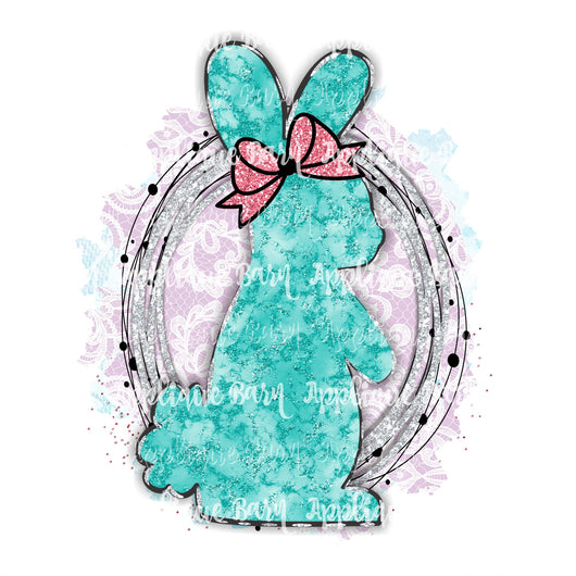 Easter Bunny - Teal