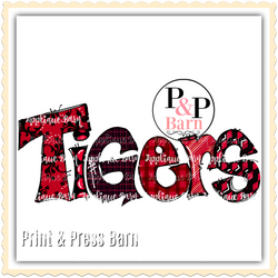 Tigers- Red and Black