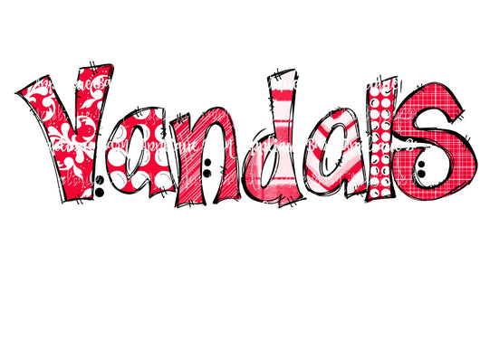 Vandals Word Doodle