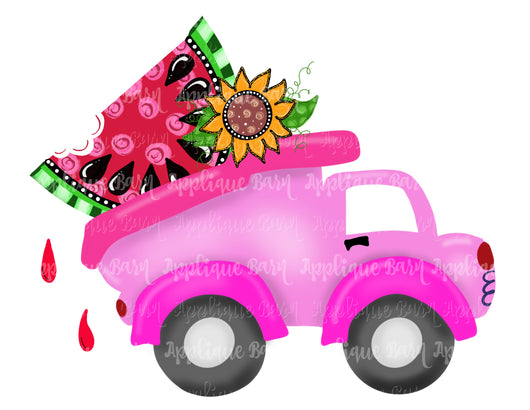 Watermelon Dump truck- pink