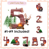 Lumberjack Number set